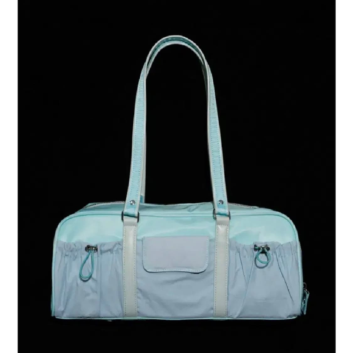 우화 가방 RECTANGLE 3POCKET TOTE BAG BLUE 상품이미지3