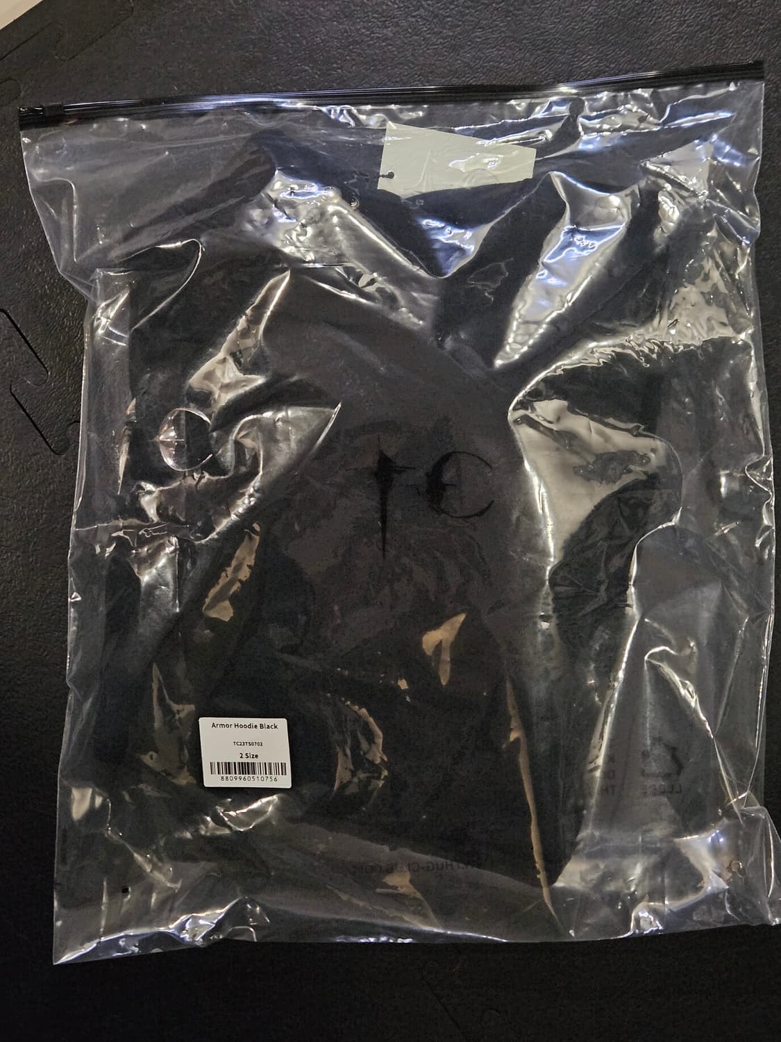 (2) 떠그클럽 아머후드 블랙 새상품 상품이미지1