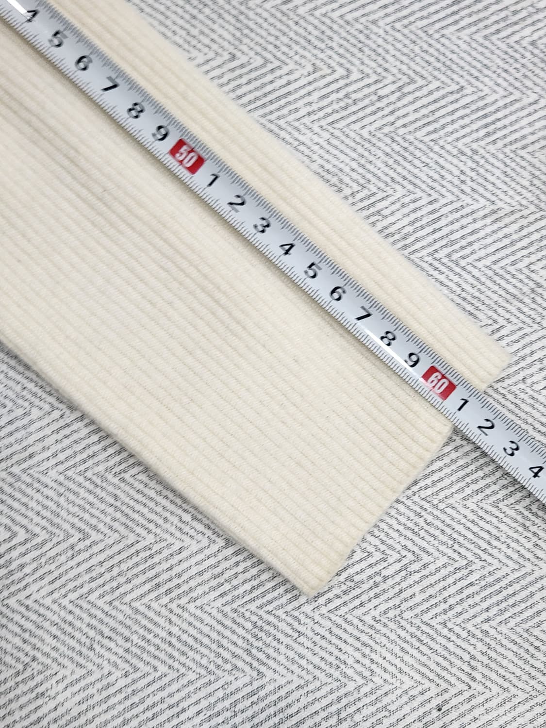 [F] 원더먼트 아이보리 카라넥 니트 가디건 상품이미지7