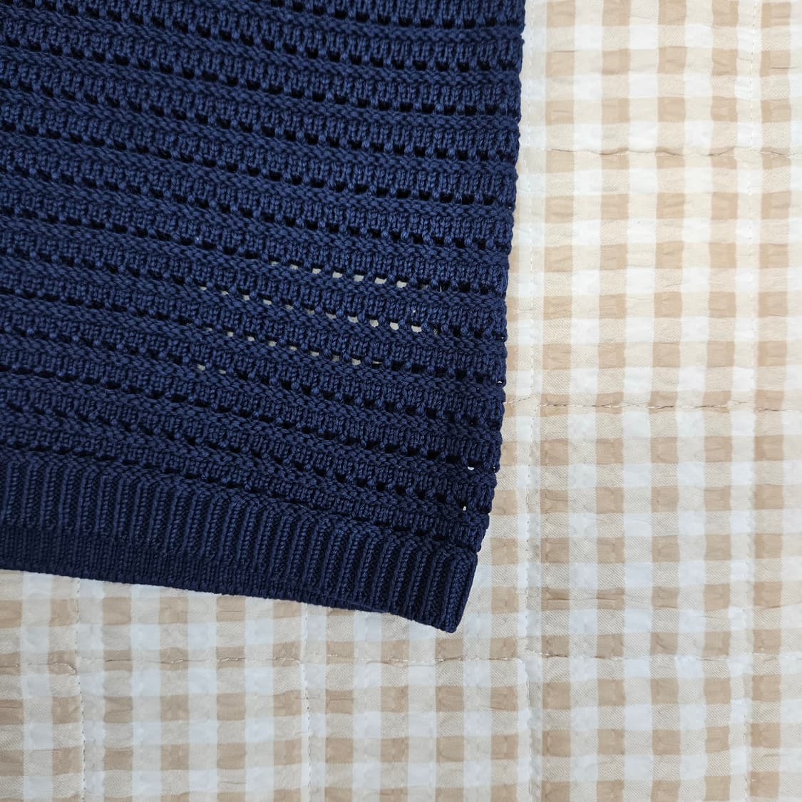 COS 코스 펀칭 니트 카라티 남자100 상품이미지4