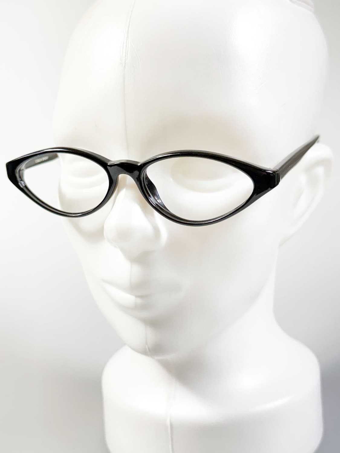 90s COACH 블랙 오벌 뿔테 프레임 빈티지 안경 상품이미지8