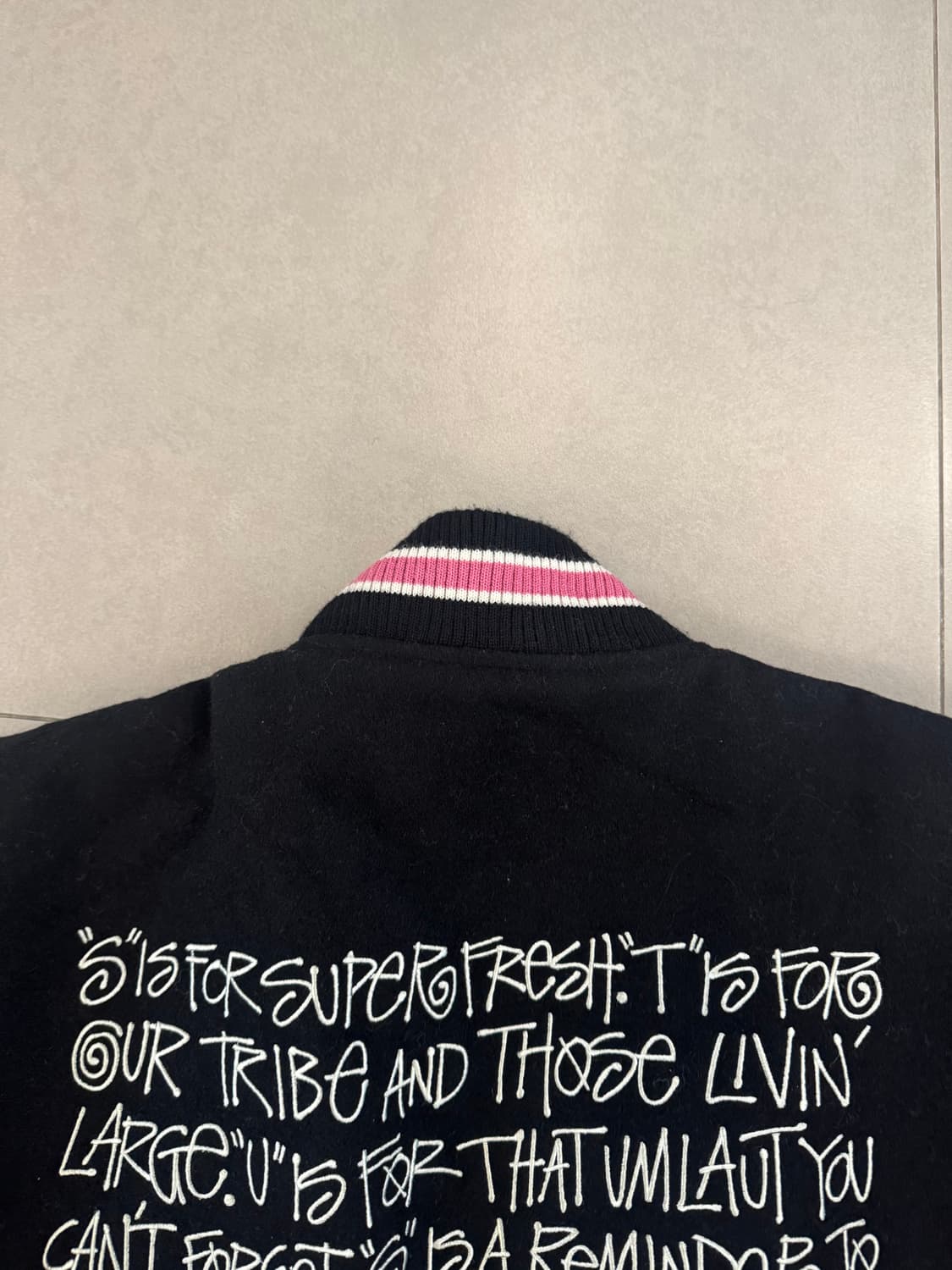 Stussy Melton 바시티 자켓 XL 상품이미지4