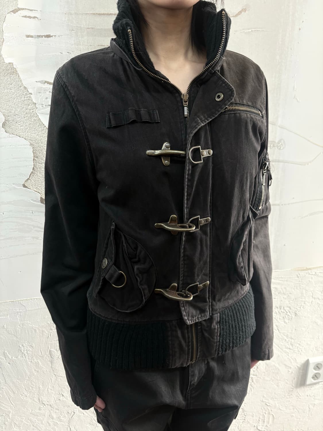 black buckle pocket jacket 상품이미지2