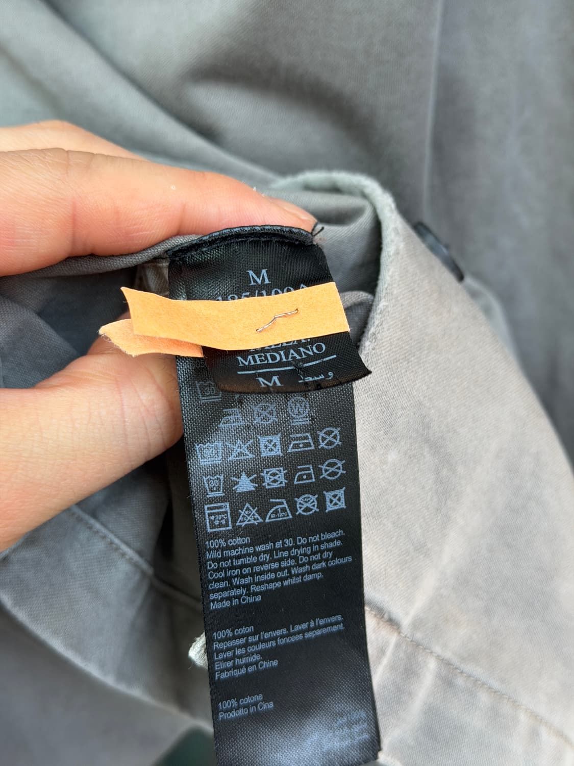 Allsaints 올세인츠 파이어베이스 롱 슬리브 셔츠 M 상품이미지7