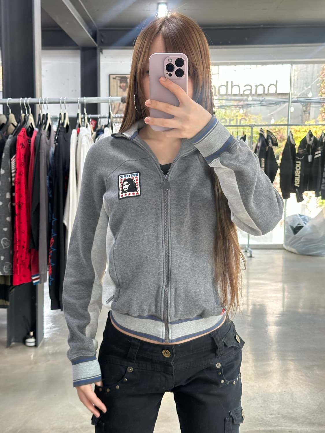 히스테릭글래머 90s 히스걸 트랙 코튼져지 상품이미지3