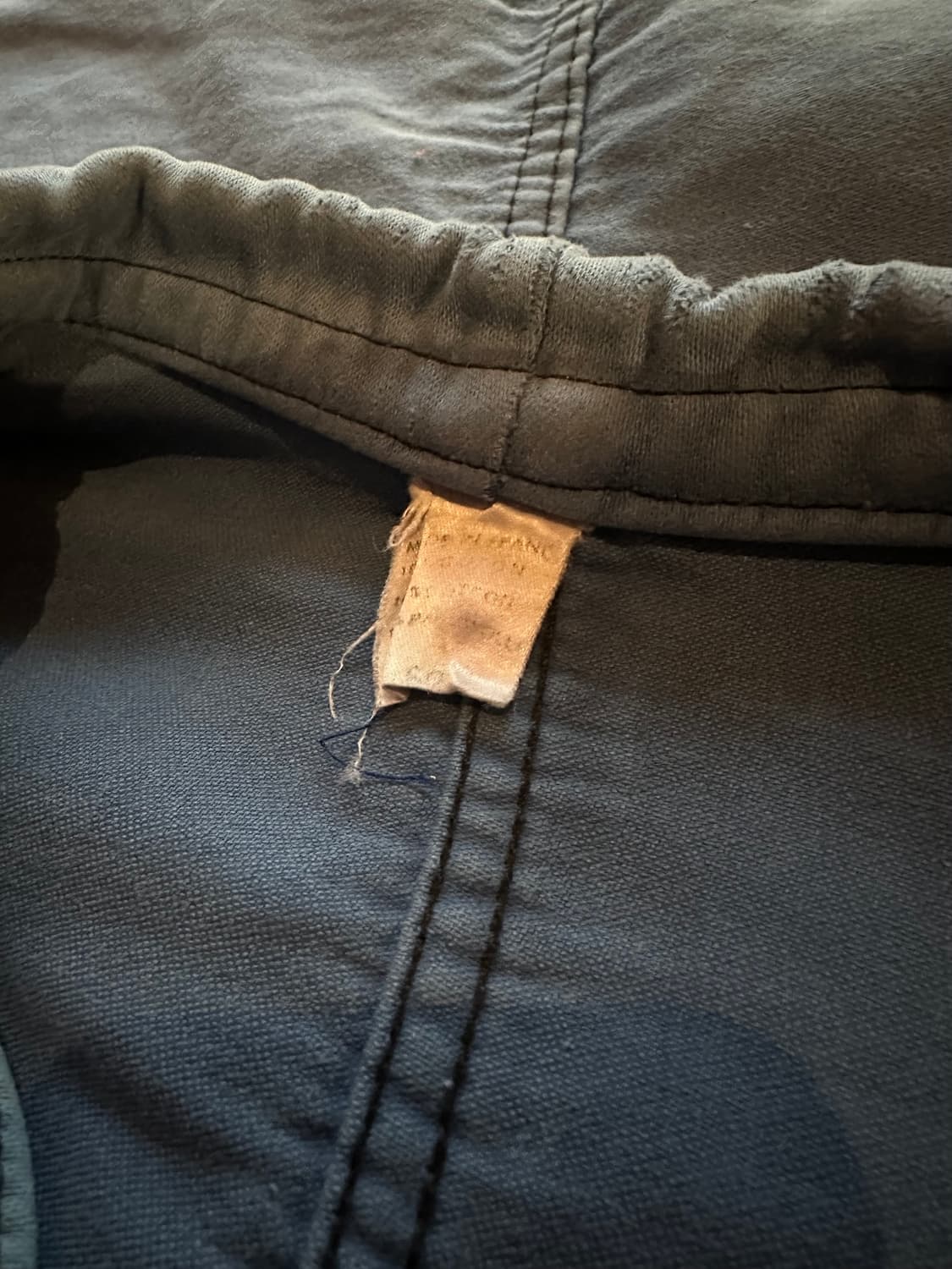 60s 70s 빈티지 프렌치 몰스킨 워크 자켓 상품이미지6