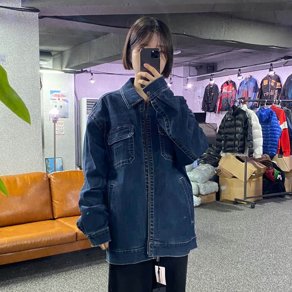 트루릴리전 멀티포켓 데님 자켓 b3386 상품이미지1