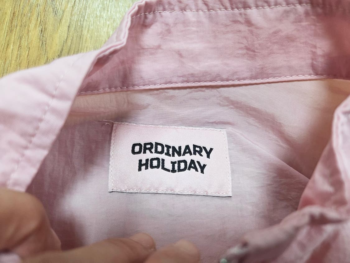 오디너리홀리데이(ORDINARY HOLIDAY) 나일론 크롭점퍼 새상품 상품이미지7