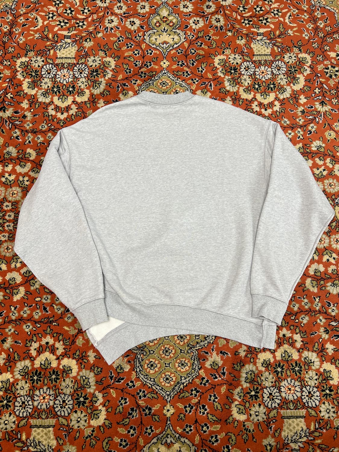 [F] 렉토 트임 언발란스 맨투맨 그레이 상품이미지5