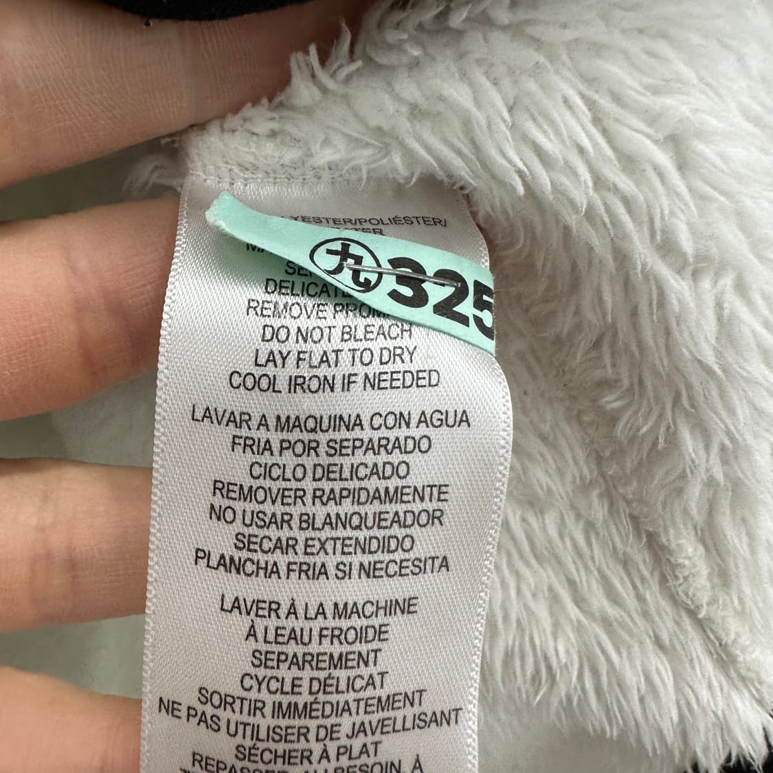 90 캘빈클라인 여자 루즈핏 털 후리스 후드집업 상품이미지4