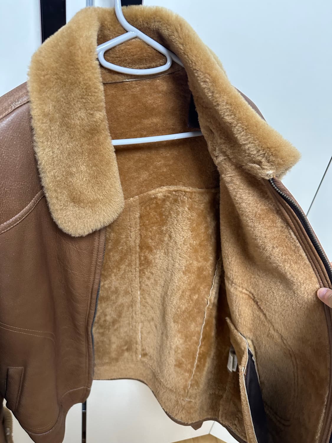 빈티지 그리핀 무스탕 자켓 팝니다 (양가죽) 상품이미지3