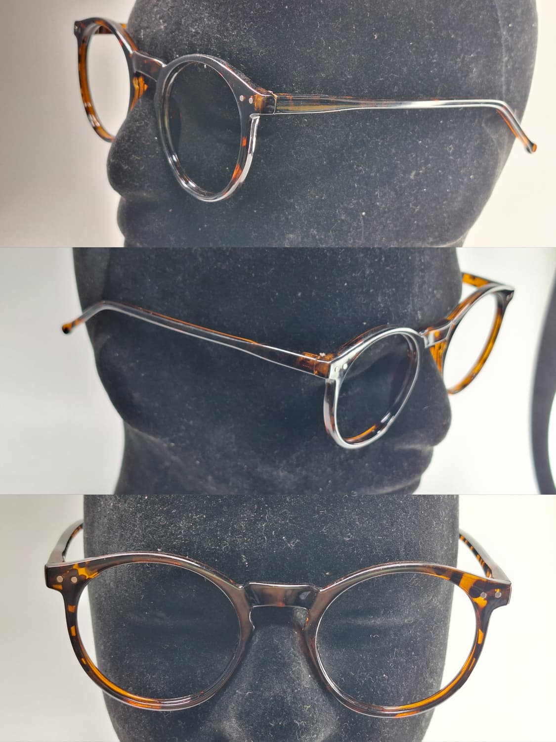 보스턴 라운드 안경테 137mm 선글라스테 호피 일본 수입 패션 아이웨어 상품이미지10
