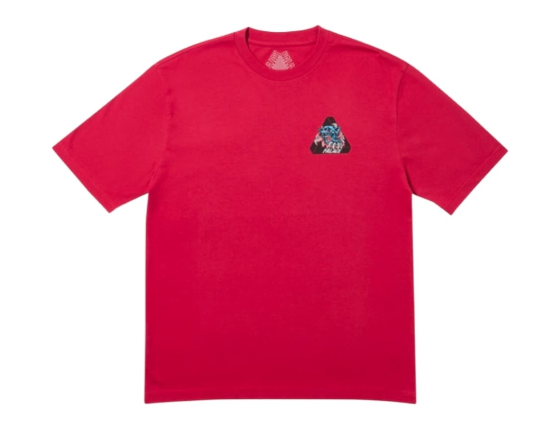 팔라스 립드 티셔츠 다크 레드 - 19FW 상품이미지2