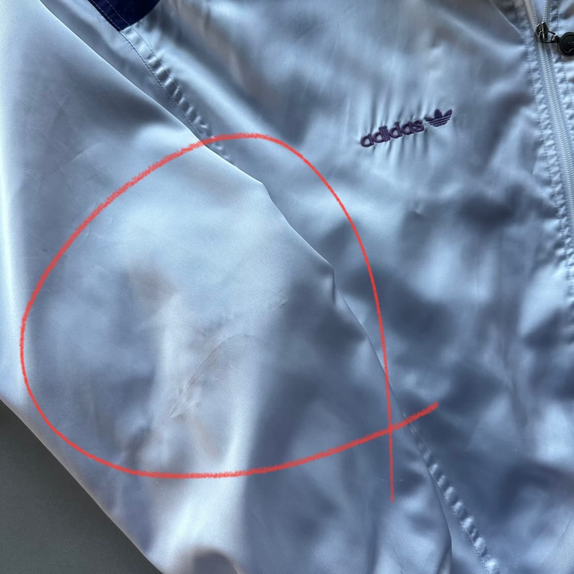 [L]아디다스 90s 재팬 올드스쿨 스테판 에드베리 테니스 바람막이 상품이미지9