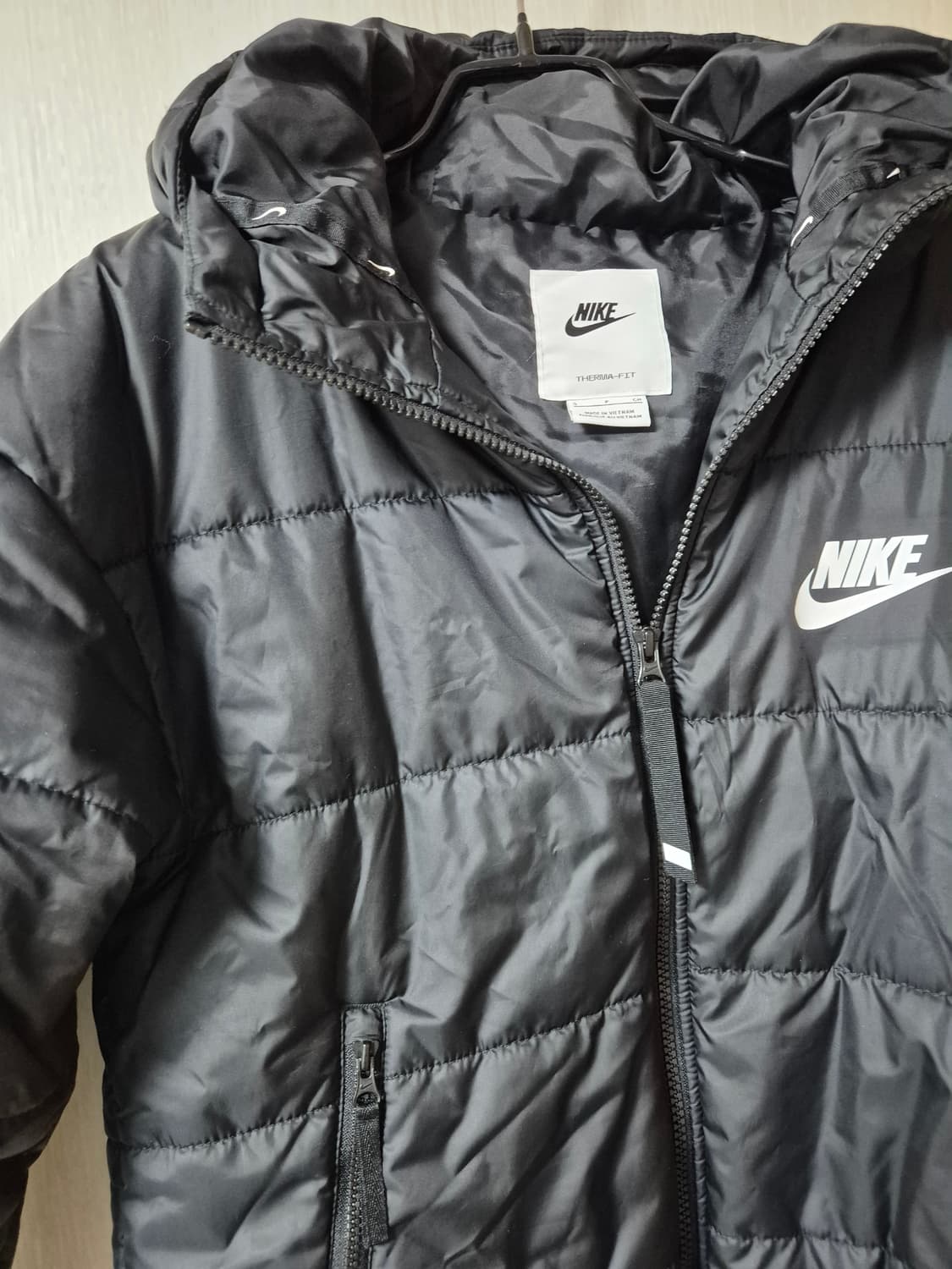 나이키 써미핏 리펠  패딩 점퍼 후디자켓 s 여성 상품이미지9