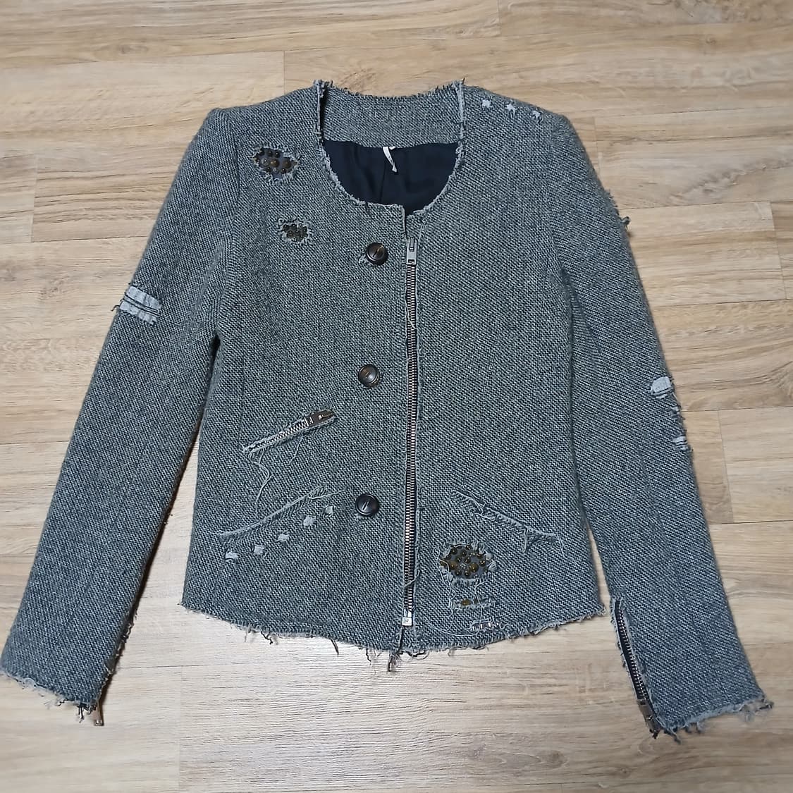 i ro 이로 트위드 자켓 상품이미지3