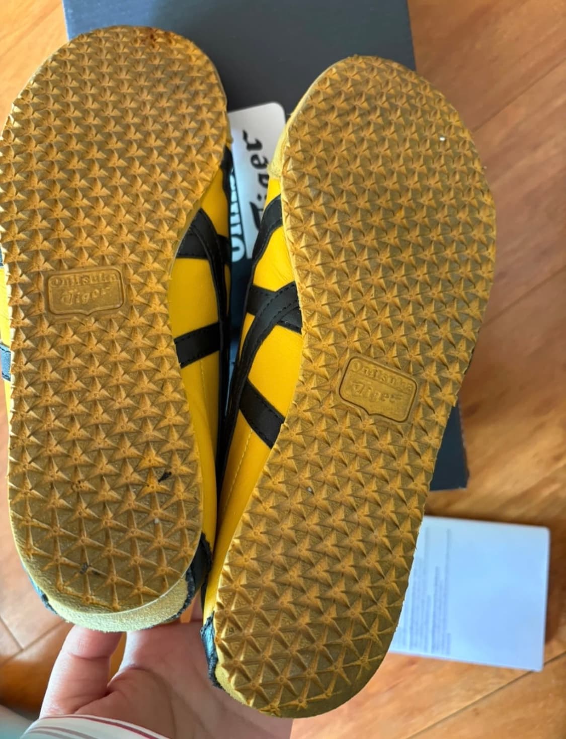 오니츠카타이거 멕시코 66 옐로우 블랙 상품이미지4