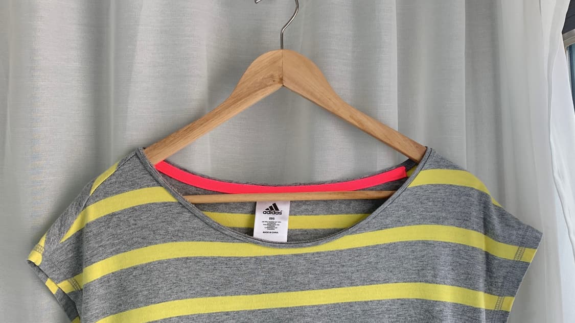 Adidas strip boatneck t-shirt 상품이미지3