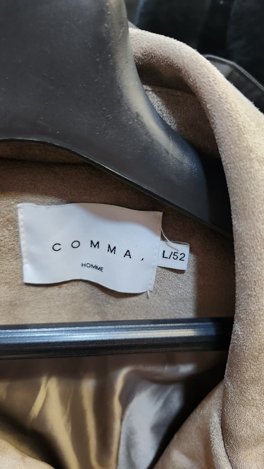 COMMA HOMME 남자 스웨이드 자켓 L/52 상품이미지10