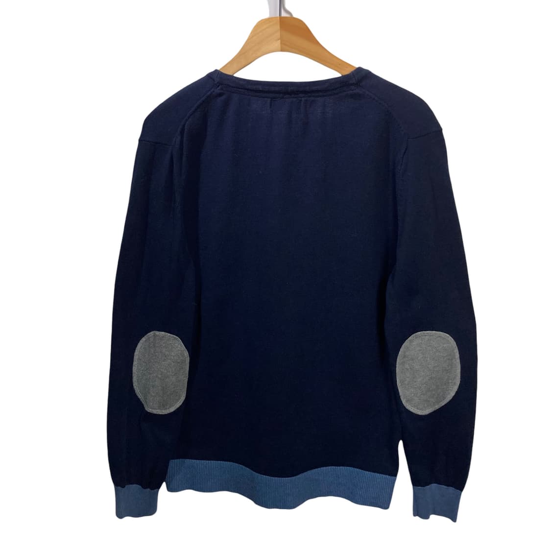 헤지스 패치 네이비 가디건 상품이미지4