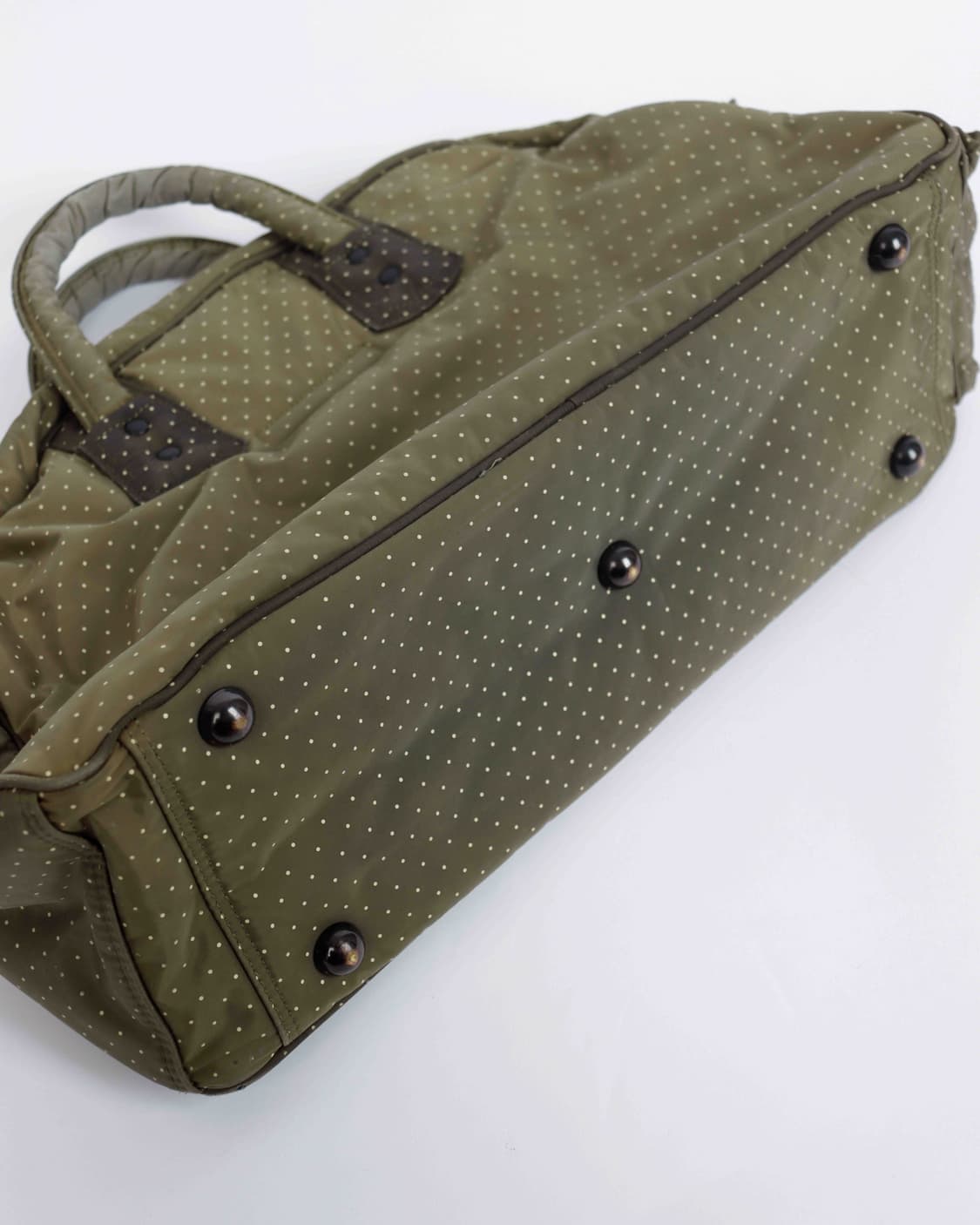 [HEADPORTER] 도트 패턴 올리브 패디드 보스턴백 상품이미지6