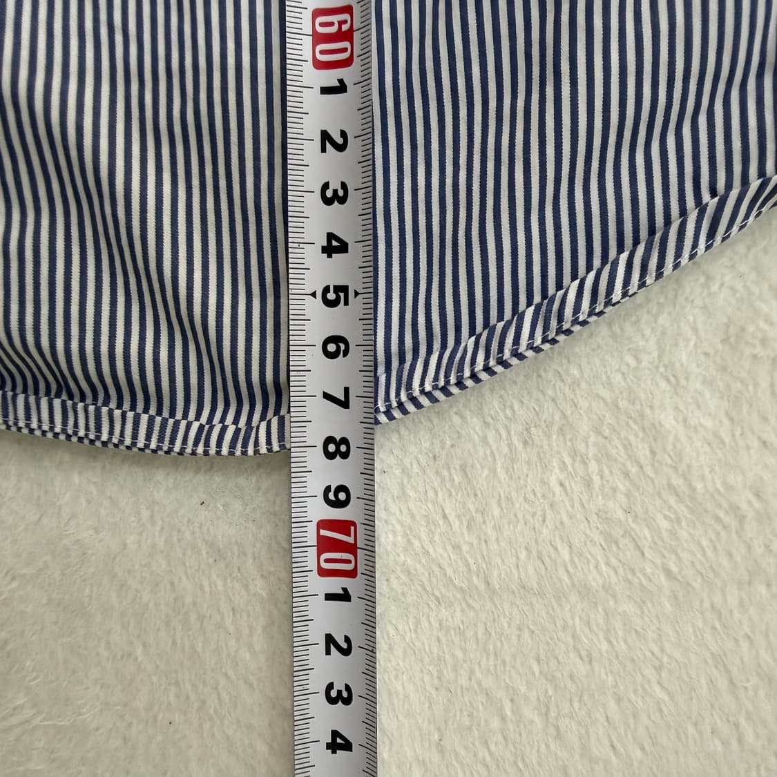 38 라코스테 슬림핏 스트라이프 셔츠 0403T 상품이미지6