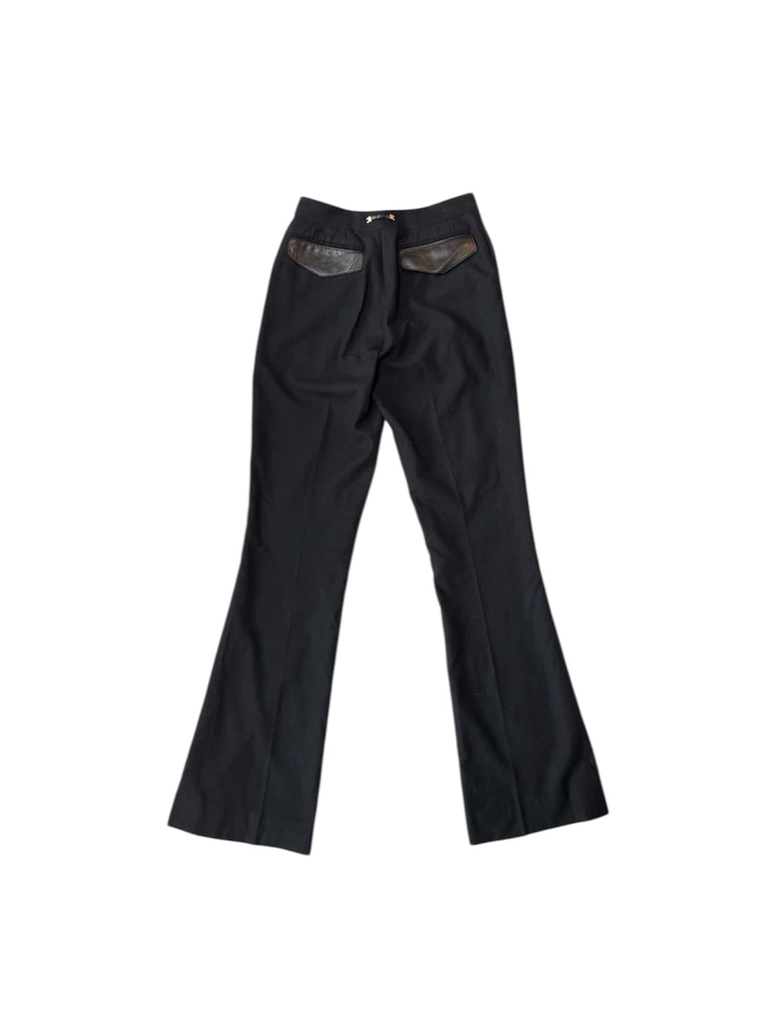 Leather Point Flare Pants 상품이미지1