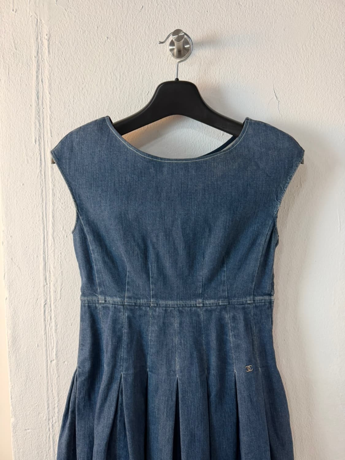 샤넬 2007 데님 미디 드레스  상품이미지3
