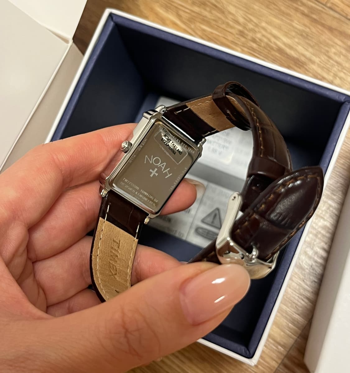 타이맥스 x 노아 문페이즈 브라운 가죽 시계 상품이미지3