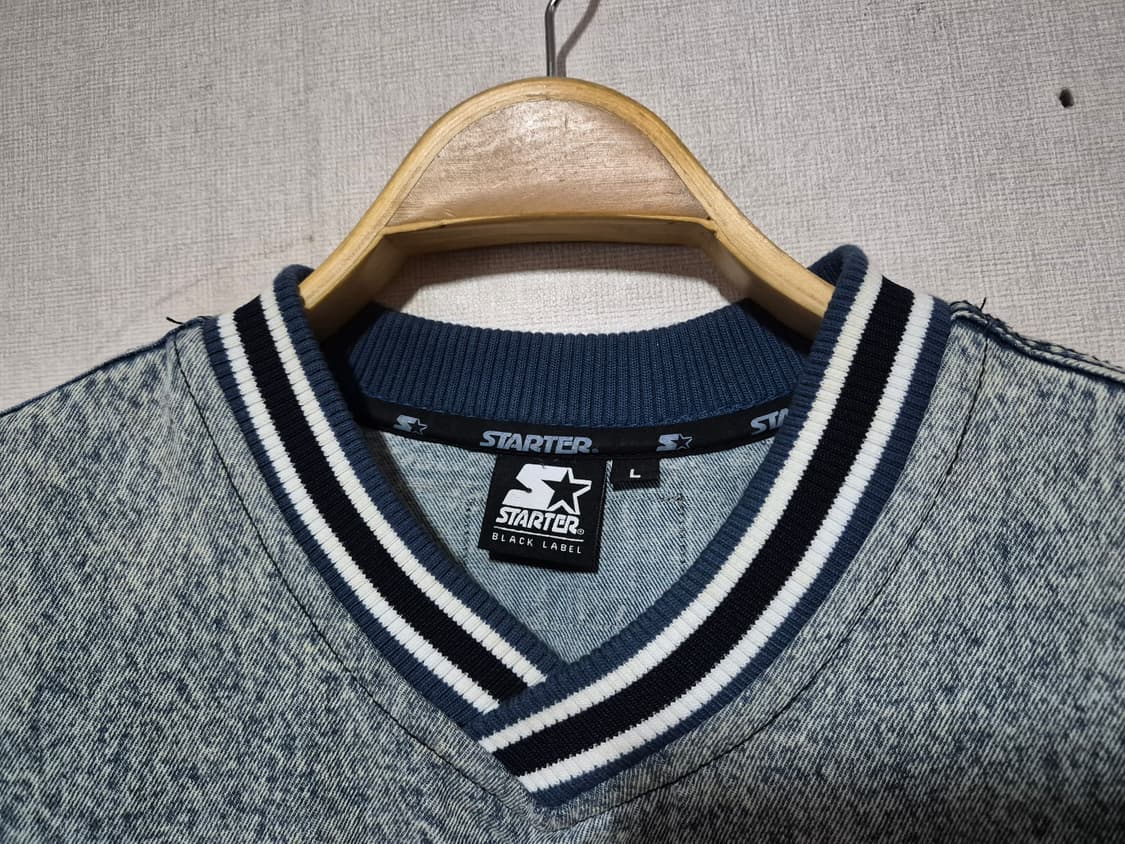 스타터 데님 오버핏 (L) 상품이미지5