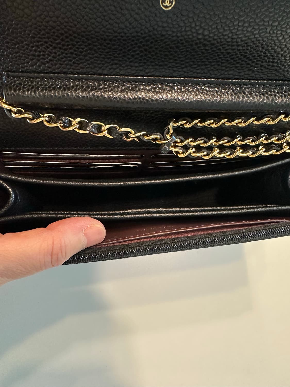 샤넬 woc캐비어 금장 상품이미지6