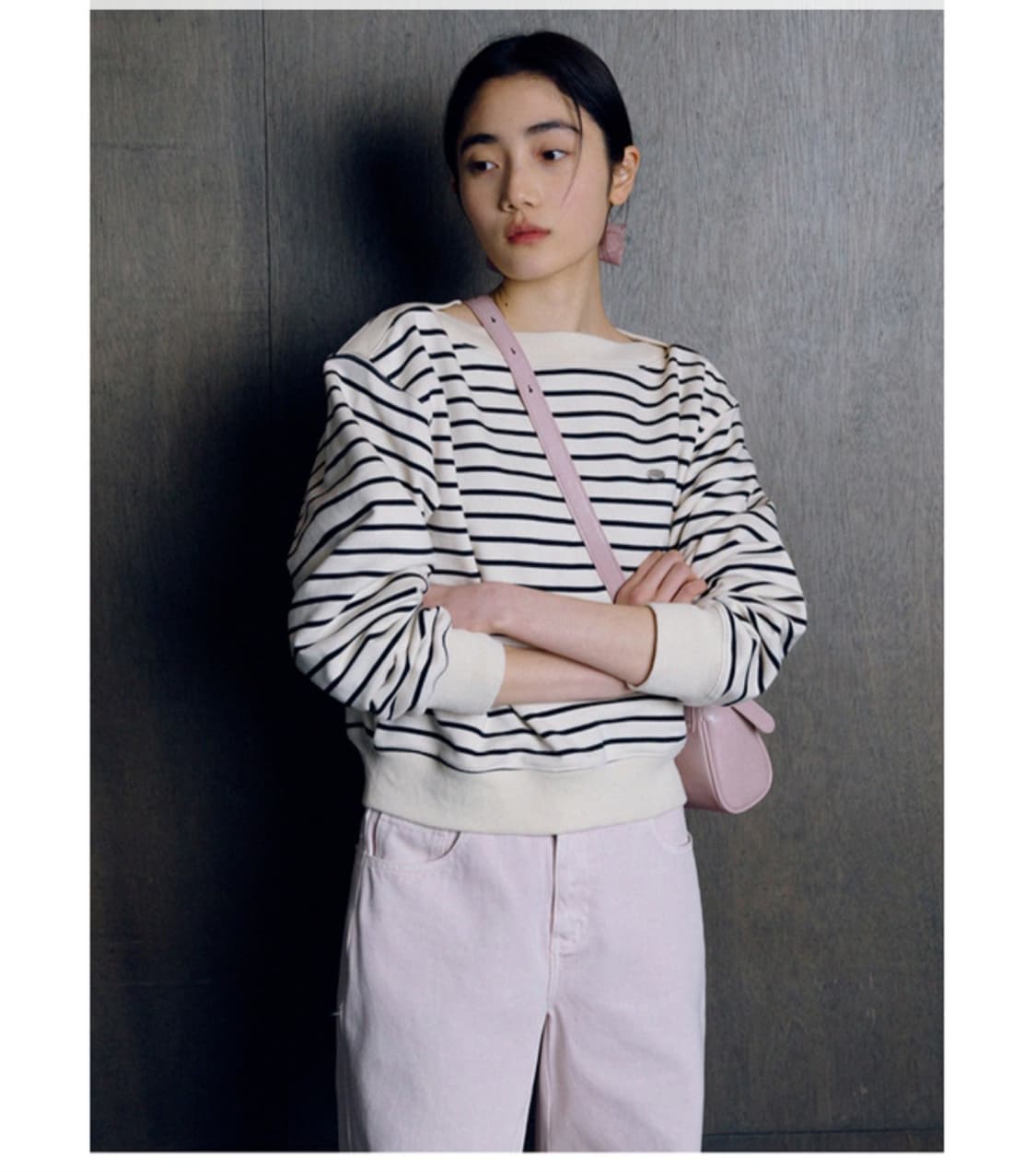 새옷> oro 스트라이프 스웻셔츠.맨투맨 상품이미지6