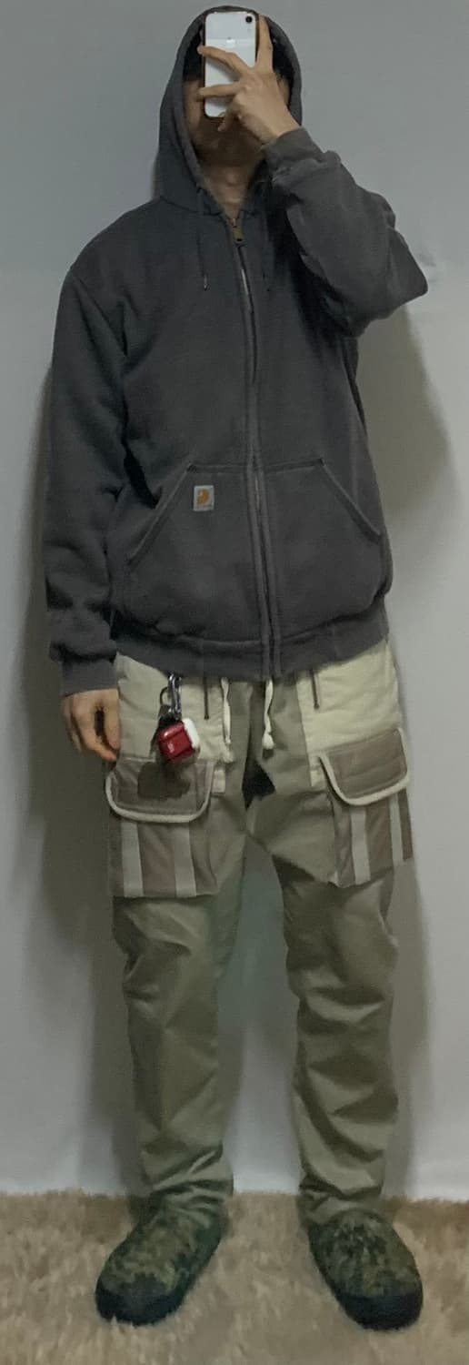 칼하트 써멀 후드집업 상품이미지5