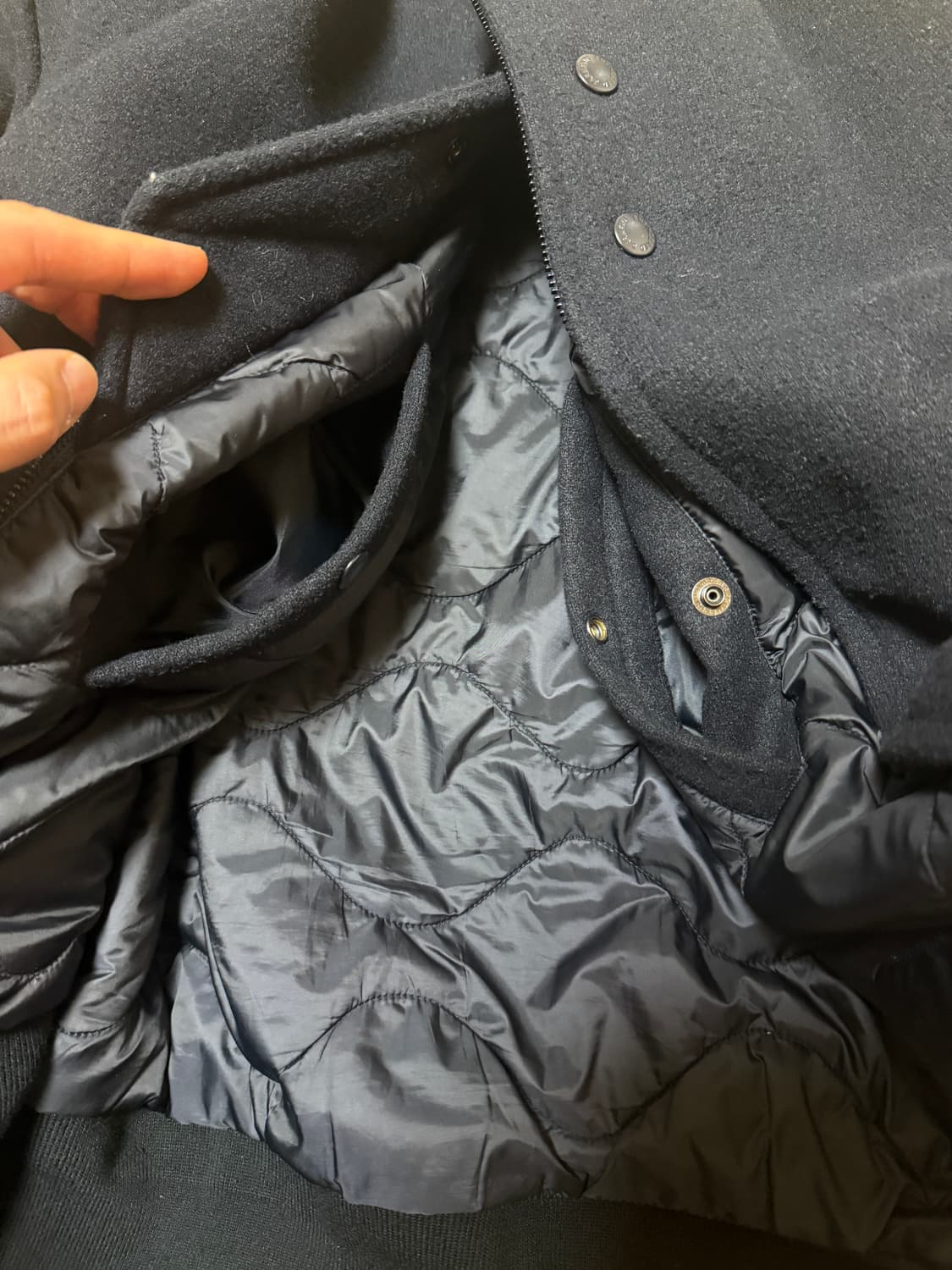 xxl) 109,000원 유니클로 엔지니어드 가먼츠  블루종 네이비  상품이미지5