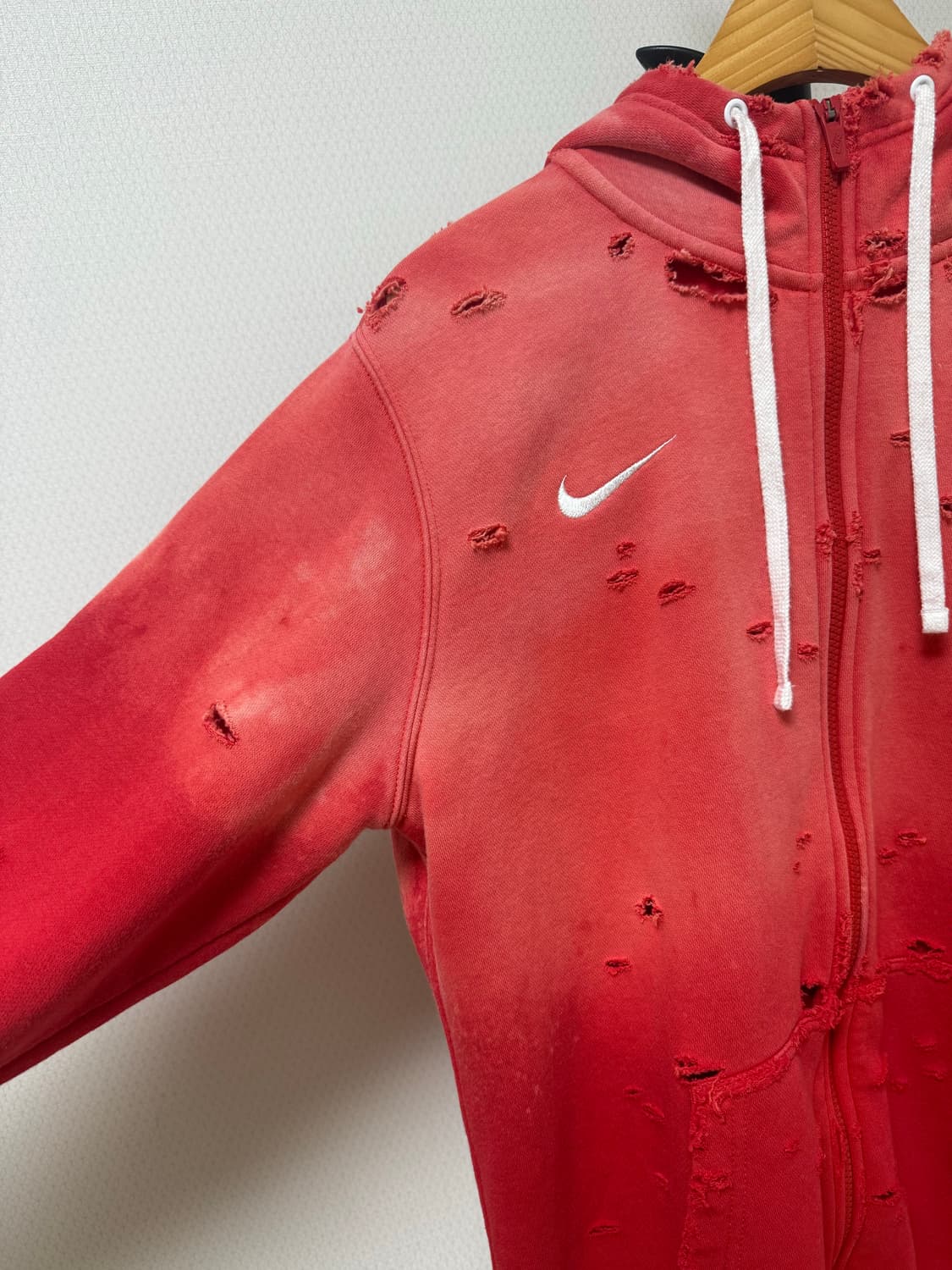 나이키 빈티지 후드 집업(기모) 상품이미지2