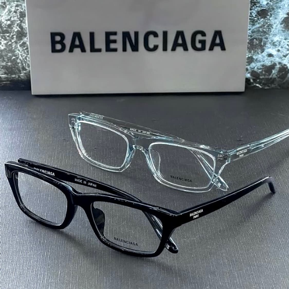 (OS) Balenciaga 발렌시아가 스퀘어 안경 상품이미지3