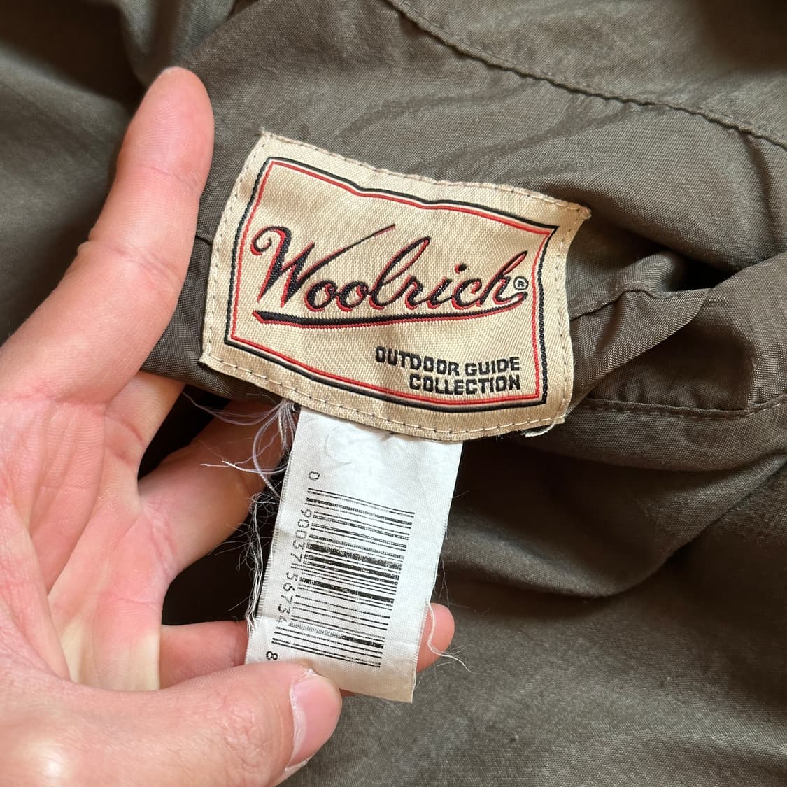 Woolrich reversible real tree jacket 상품이미지10