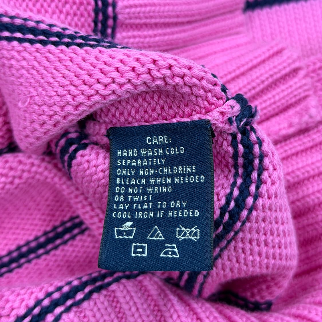 폴로 랄프로렌 스포츠 스트라이프 니트 핑크 M 상품이미지4