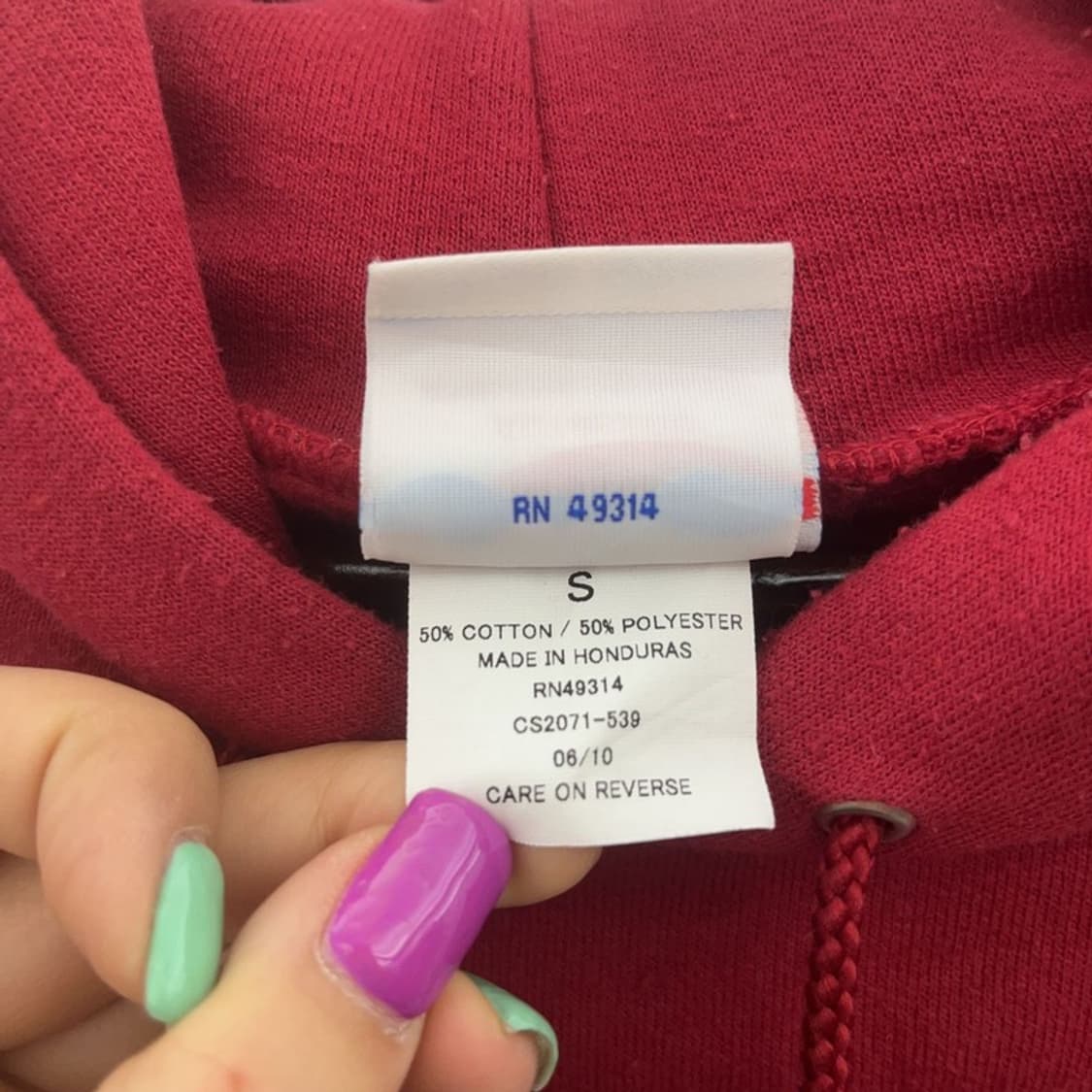 챔피언 어센틱 올드스쿨 스탠포드 약기모 후드티 S C06728 상품이미지5