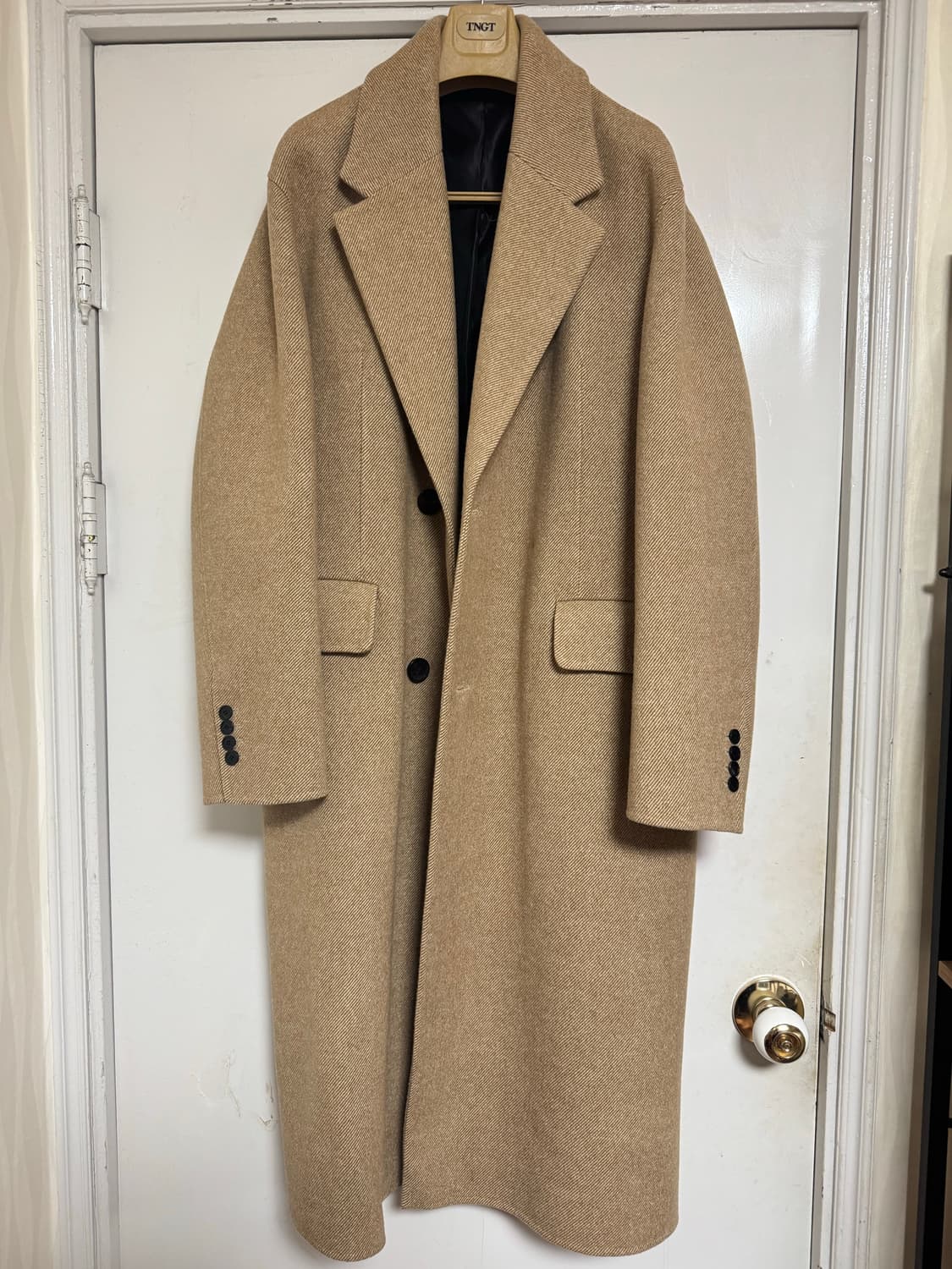 솔리드옴므 트윌코트 48(105사이즈) 새상품급 상품이미지1