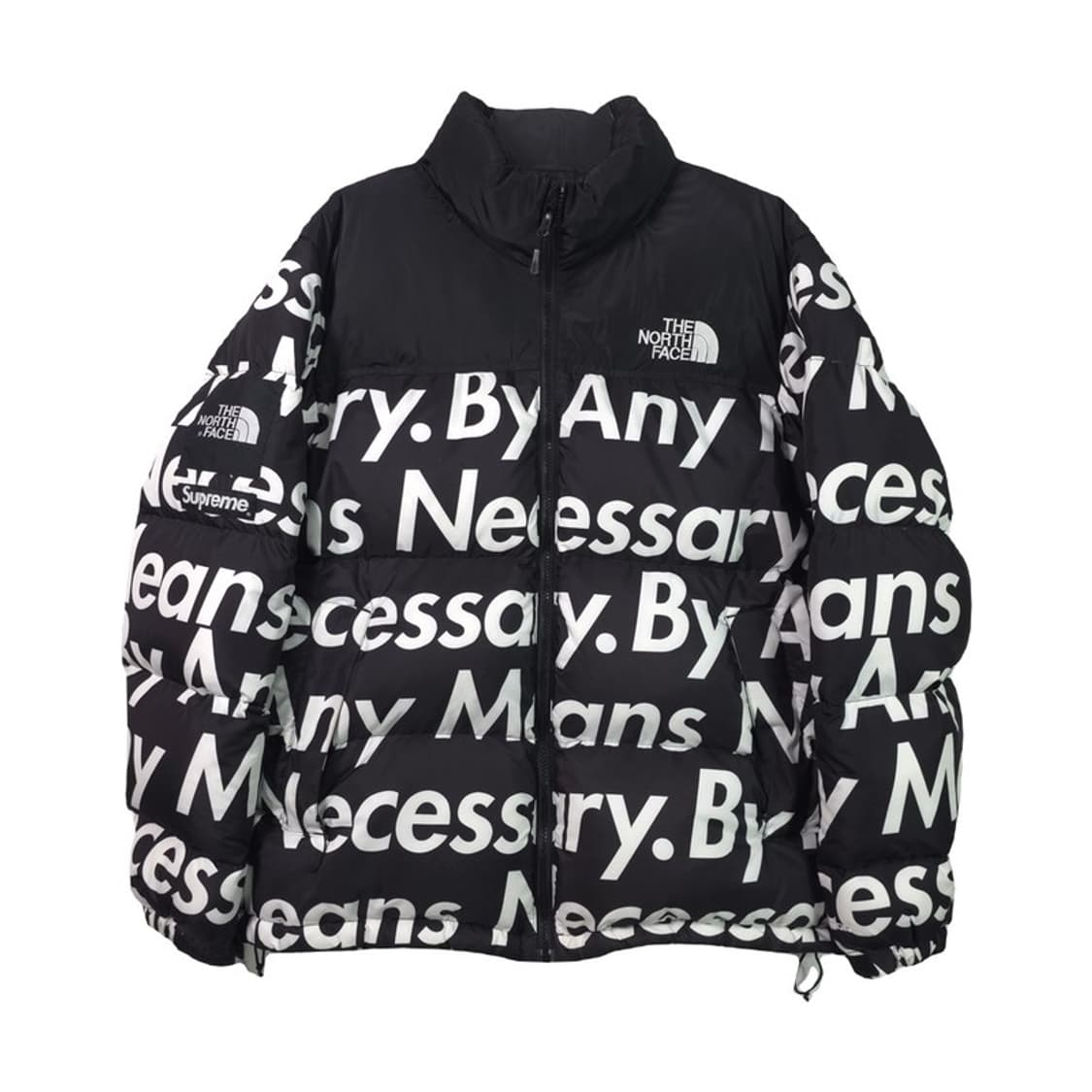 슈프림 x 노스페이스 바이애니민스 눕시 다운자켓 블랙 L 상품이미지1