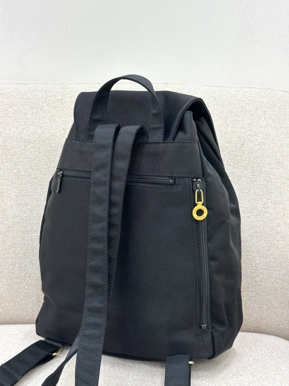 courreges / 꾸레쥬 블랙 패브릭 백팩    상품이미지4