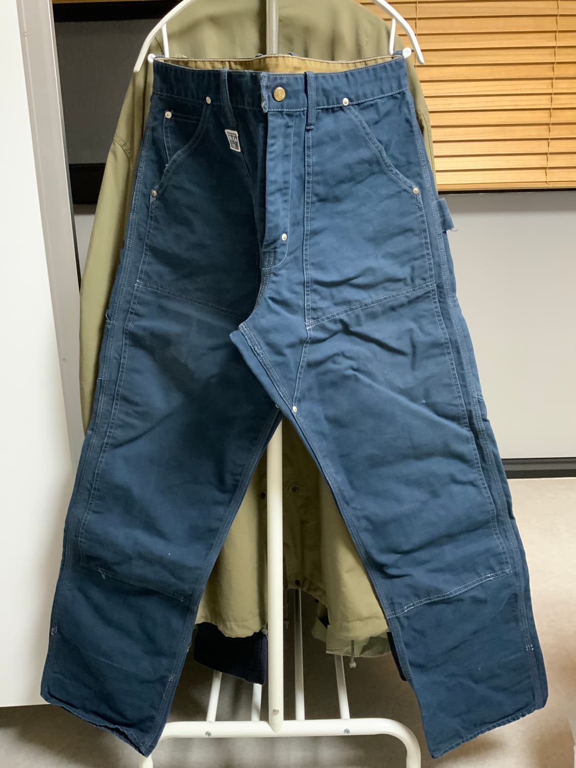 VTG Joe McCoy 캔버스 더블니 팬츠 (36) 상품이미지1