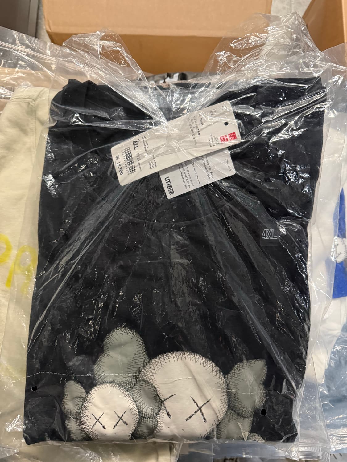 카우스 x 유니클로 티셔츠 4xl 상품이미지3