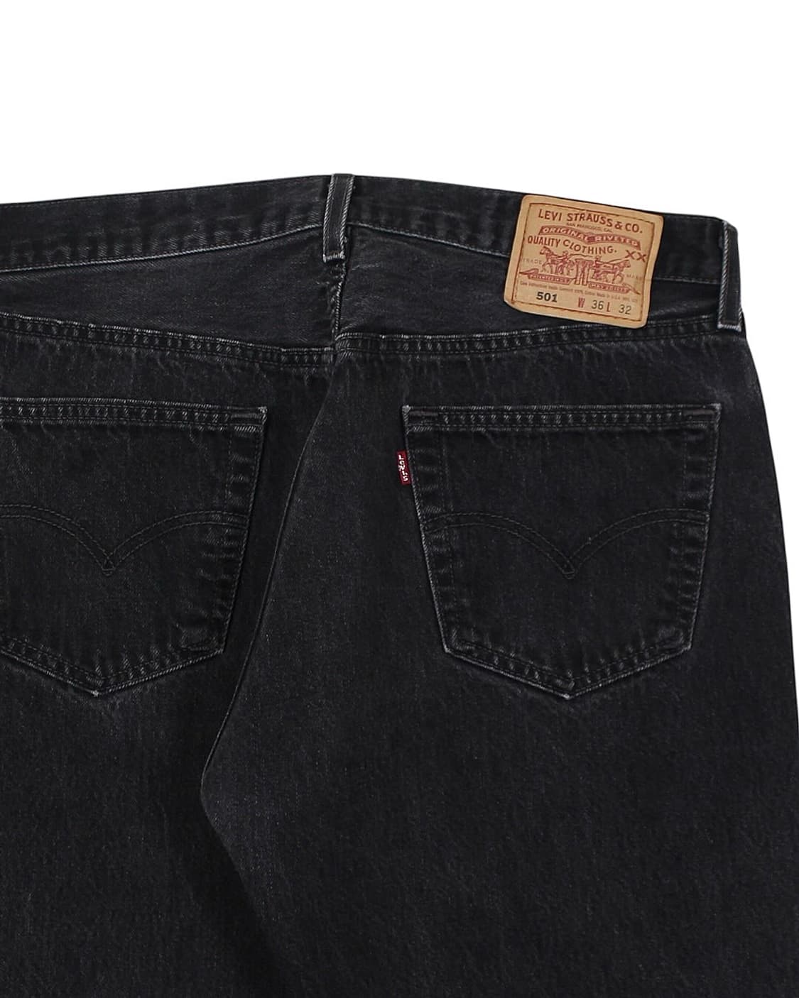 1997 USA 리바이스 501-0660 블랙 데님 팬츠 빈티지 미국제 상품이미지3