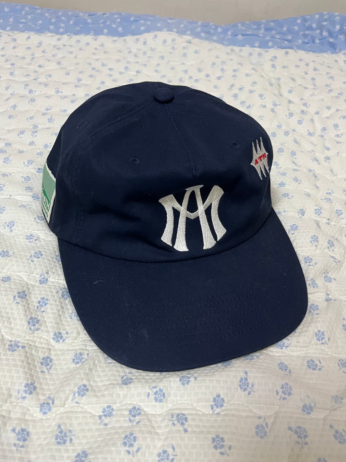 애프터매스 Aftermath ATM Logo Ball Cap Navy 상품이미지2