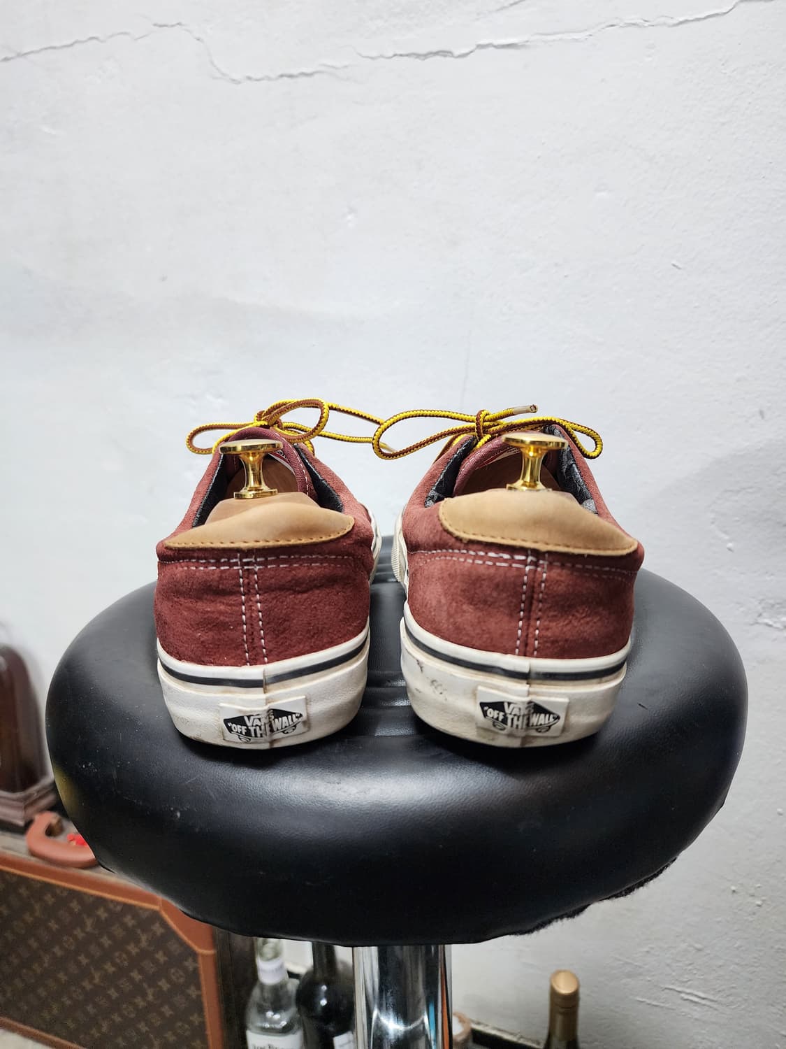 반스 에라59 스웨이드 버건디 스니커즈 상품이미지3