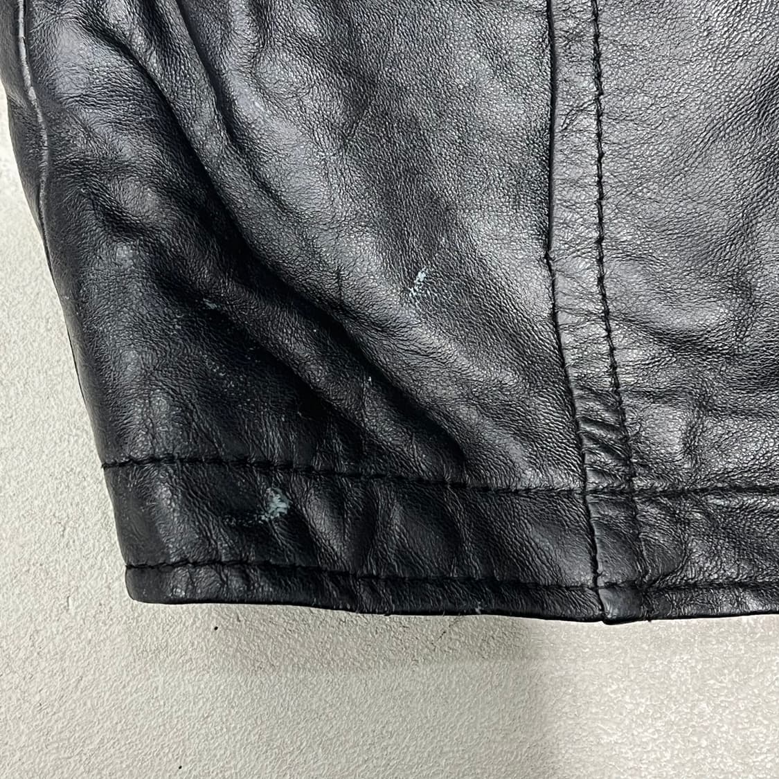 미니멀 레더자켓 s09124 상품이미지7