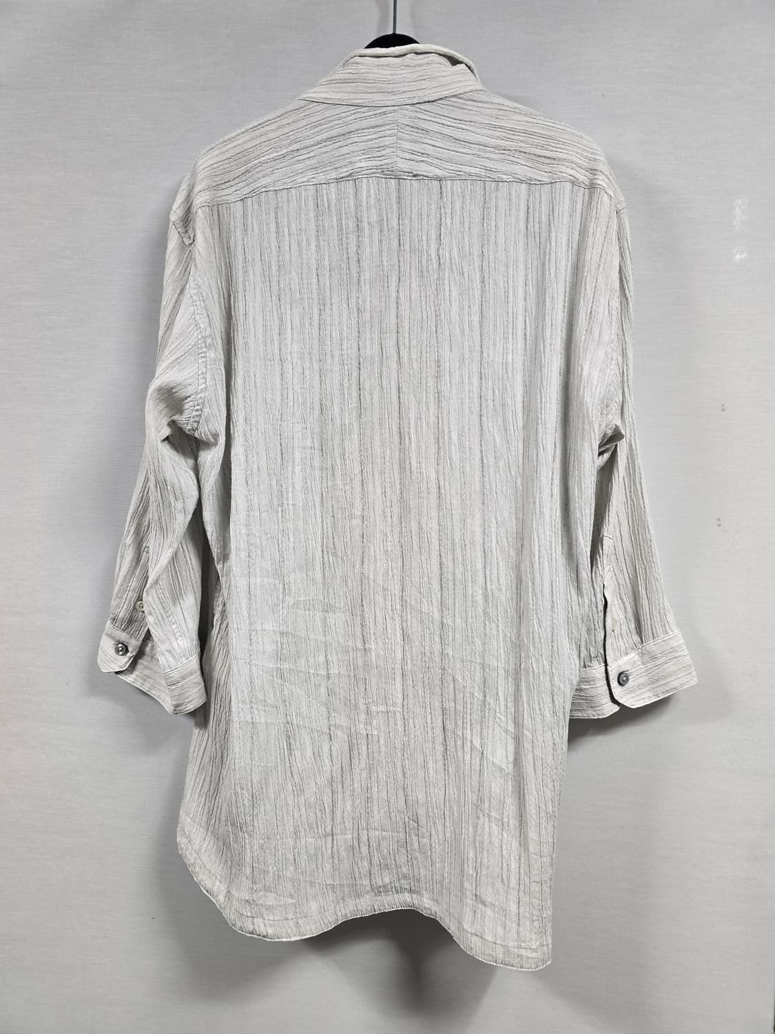 nicole club for men 니콜클럽포맨 주름 긴팔 셔츠 상품이미지4