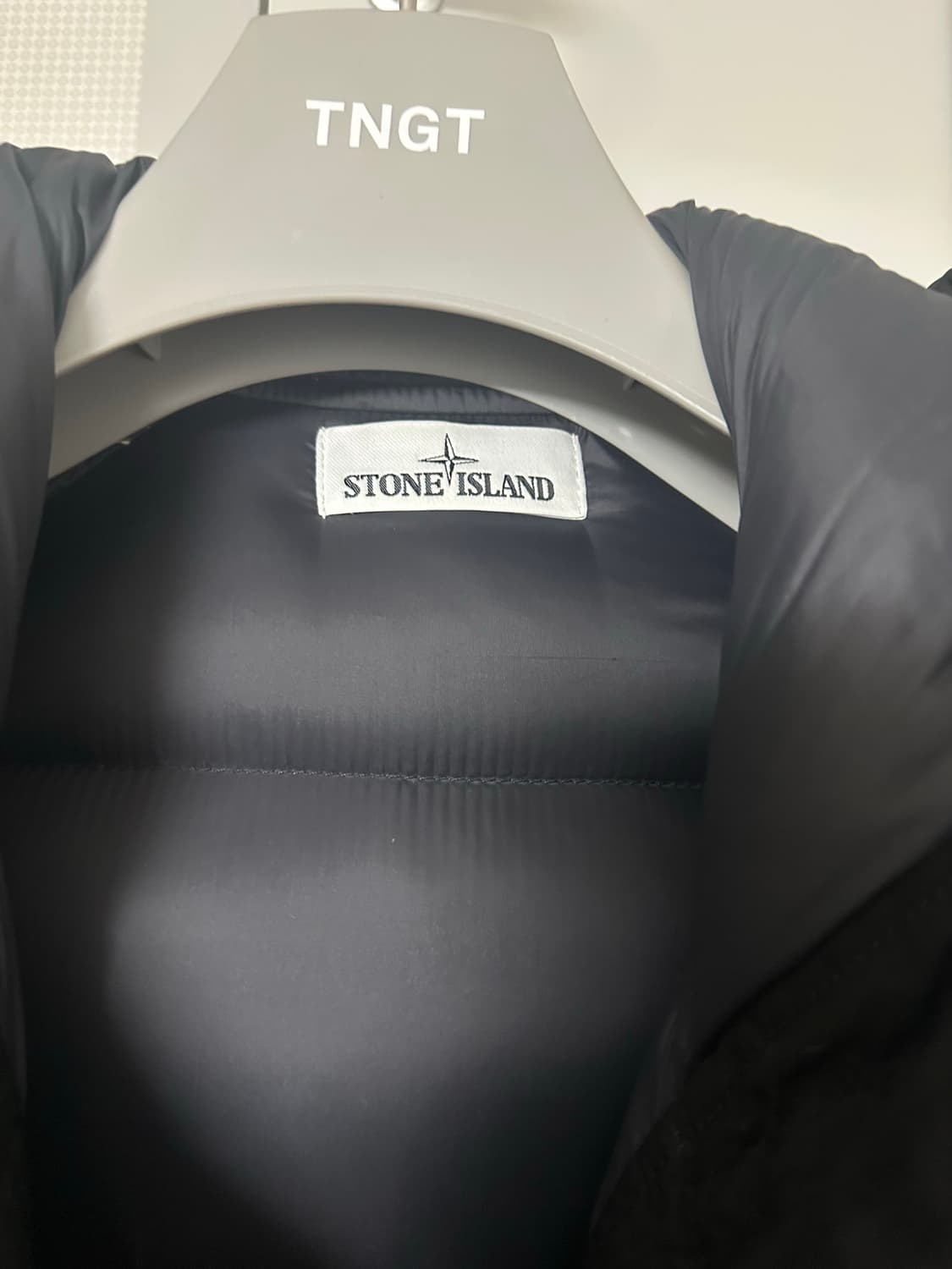 스톤 아일랜드 다비드 TC 롱 다운(블랙)  XL사이즈 판매 상품이미지4